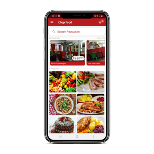 chapfood delivery mobile app developed by nougat technologies Arusha tanzania